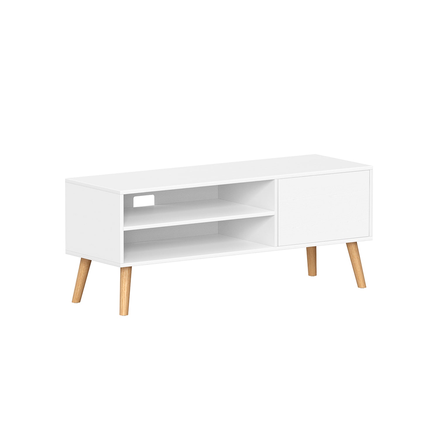 Szafka RTV, snow white, 120 cm