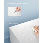 Szafka RTV, snow white, 120 cm