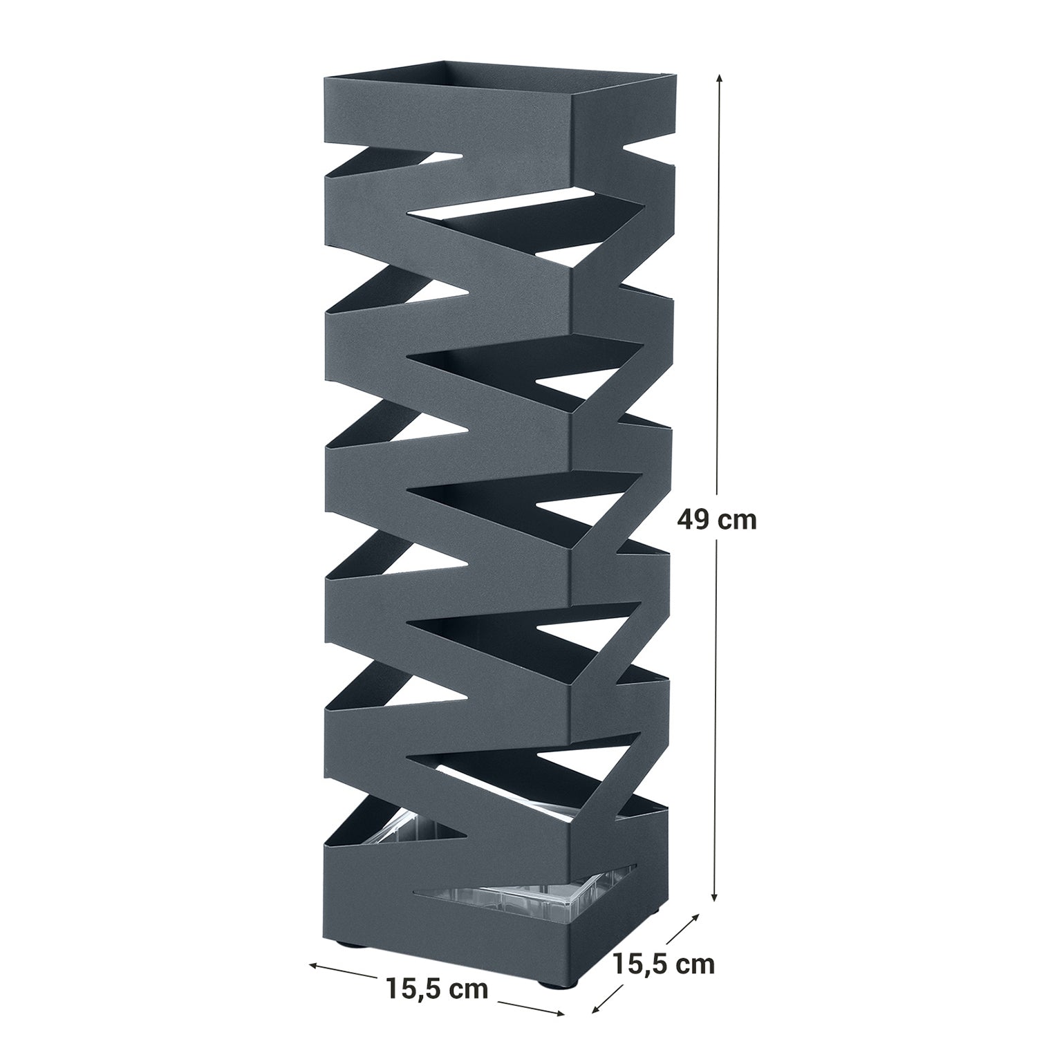 Mebel do domu, ciemnoszary, 15,5 cm