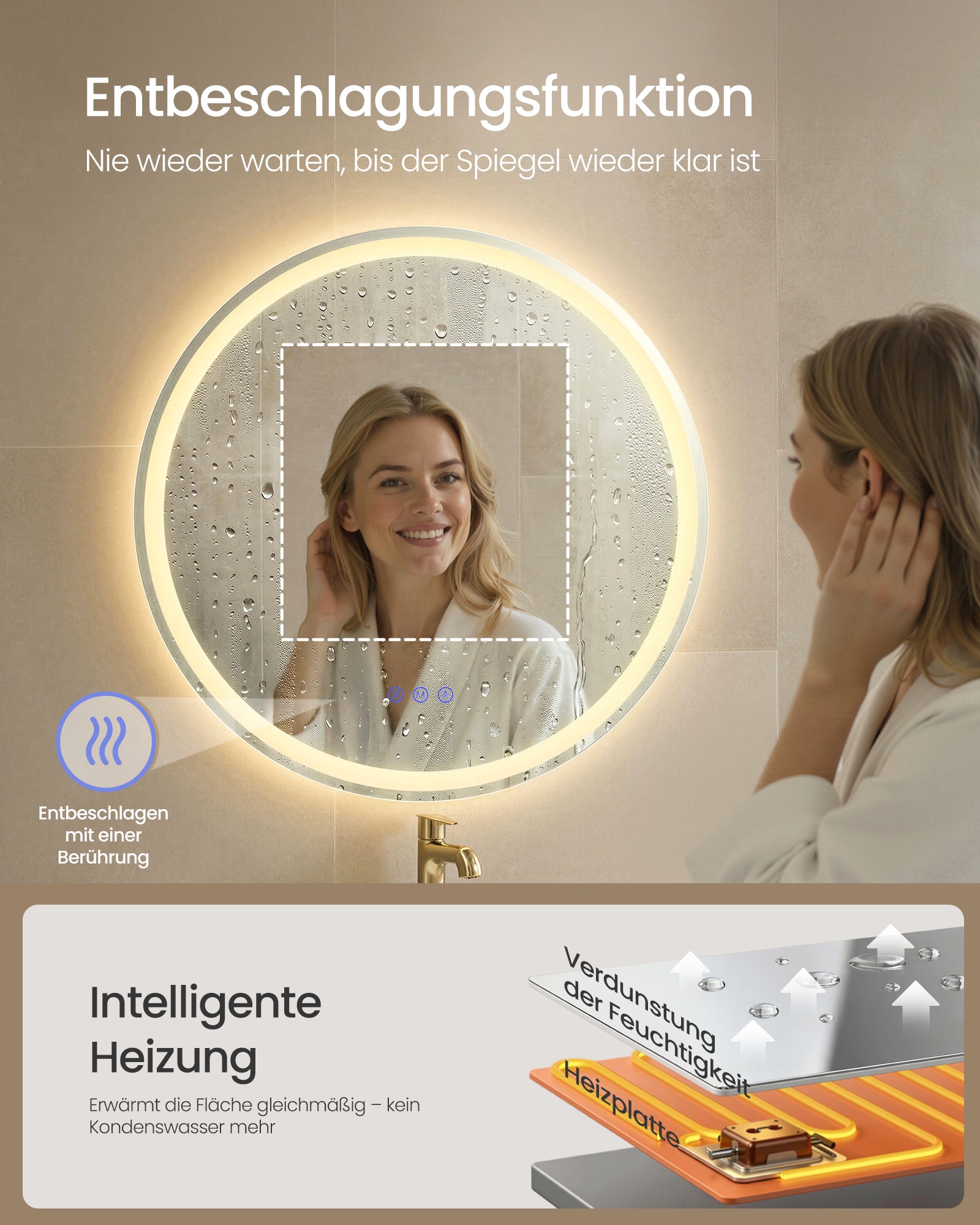 Mebel do domu, biały, 61 cm