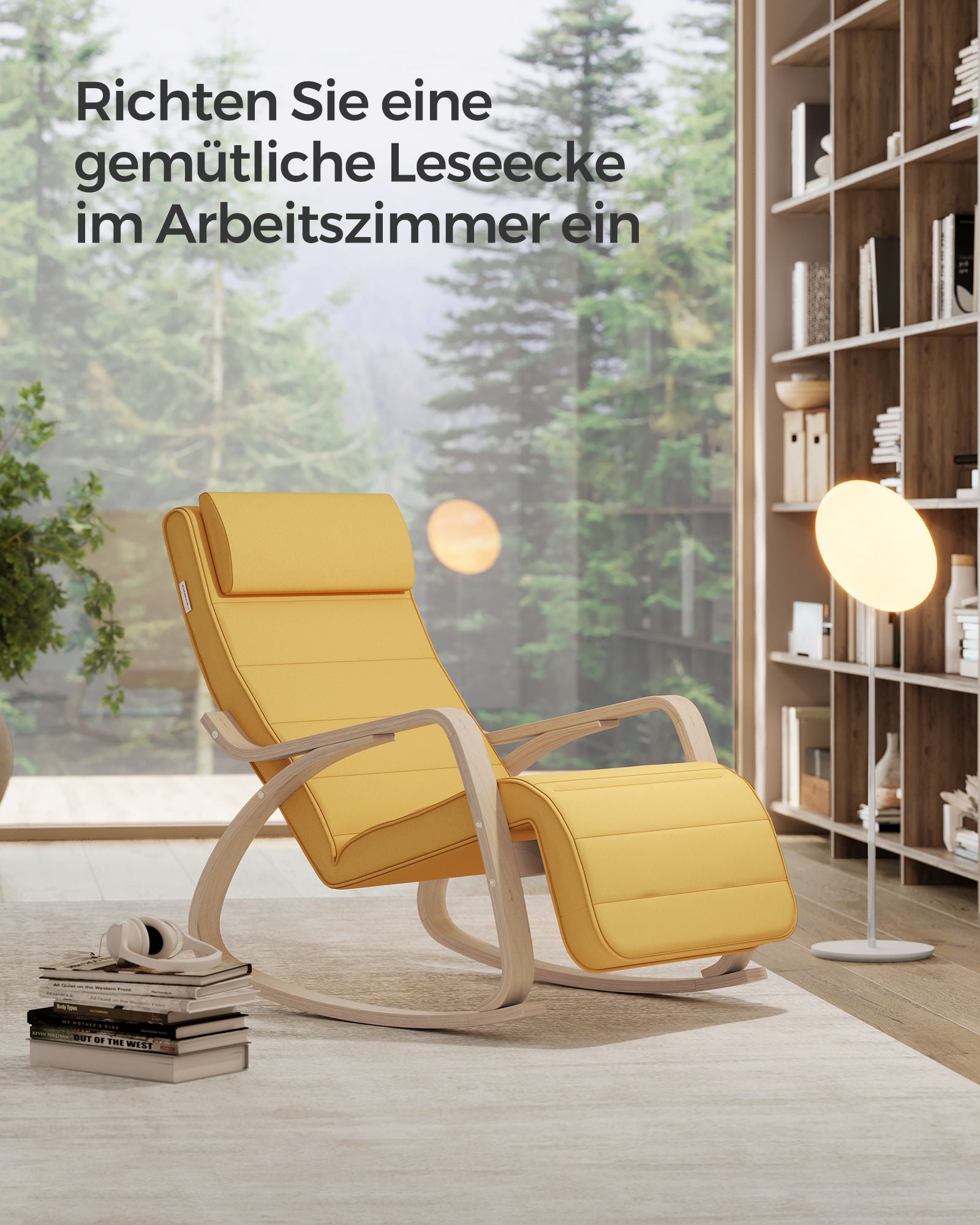 Krzesło, goose yellow, 121,5 cm