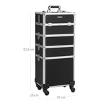 Organizer, czarny, 82,5 cm