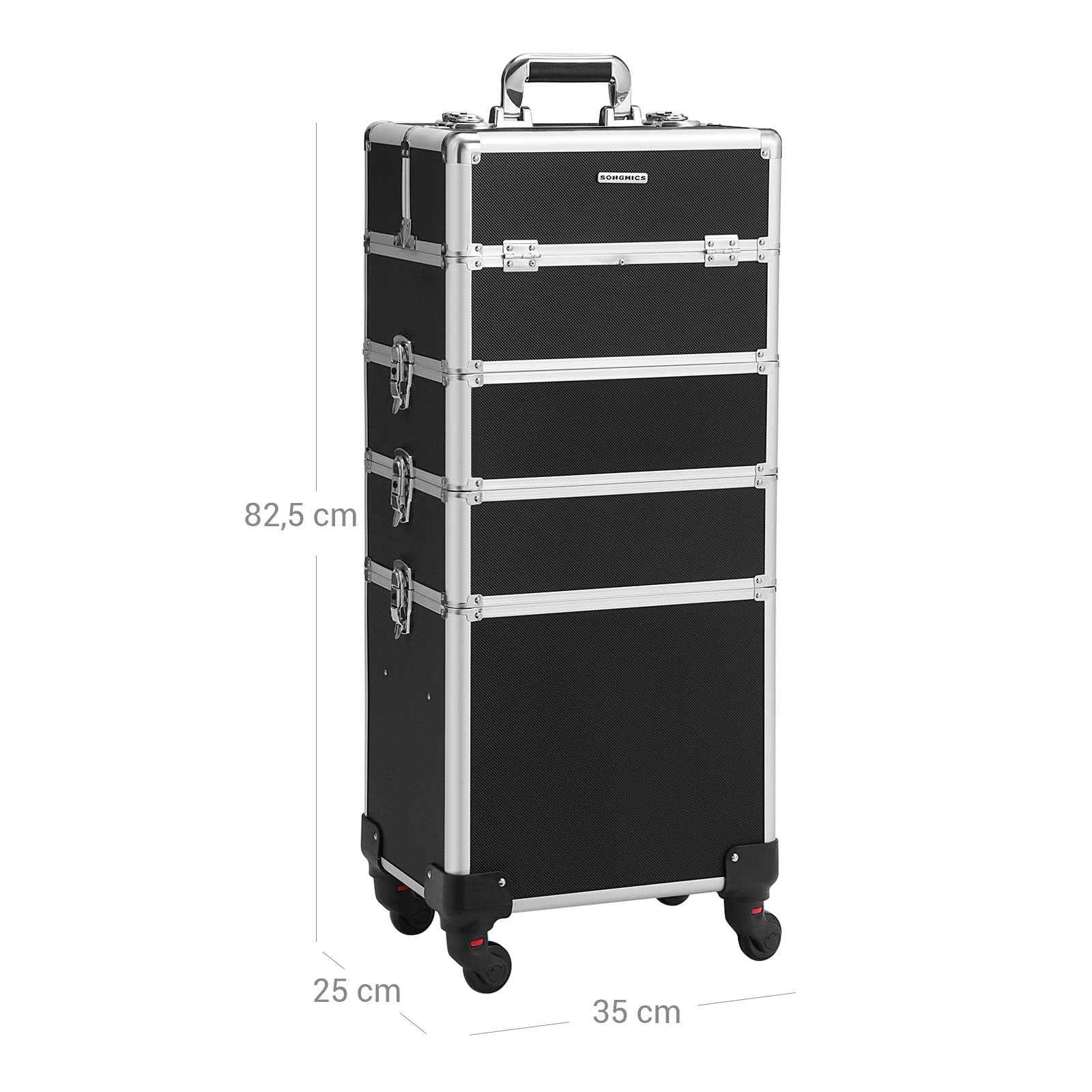 Organizer, czarny, 82,5 cm