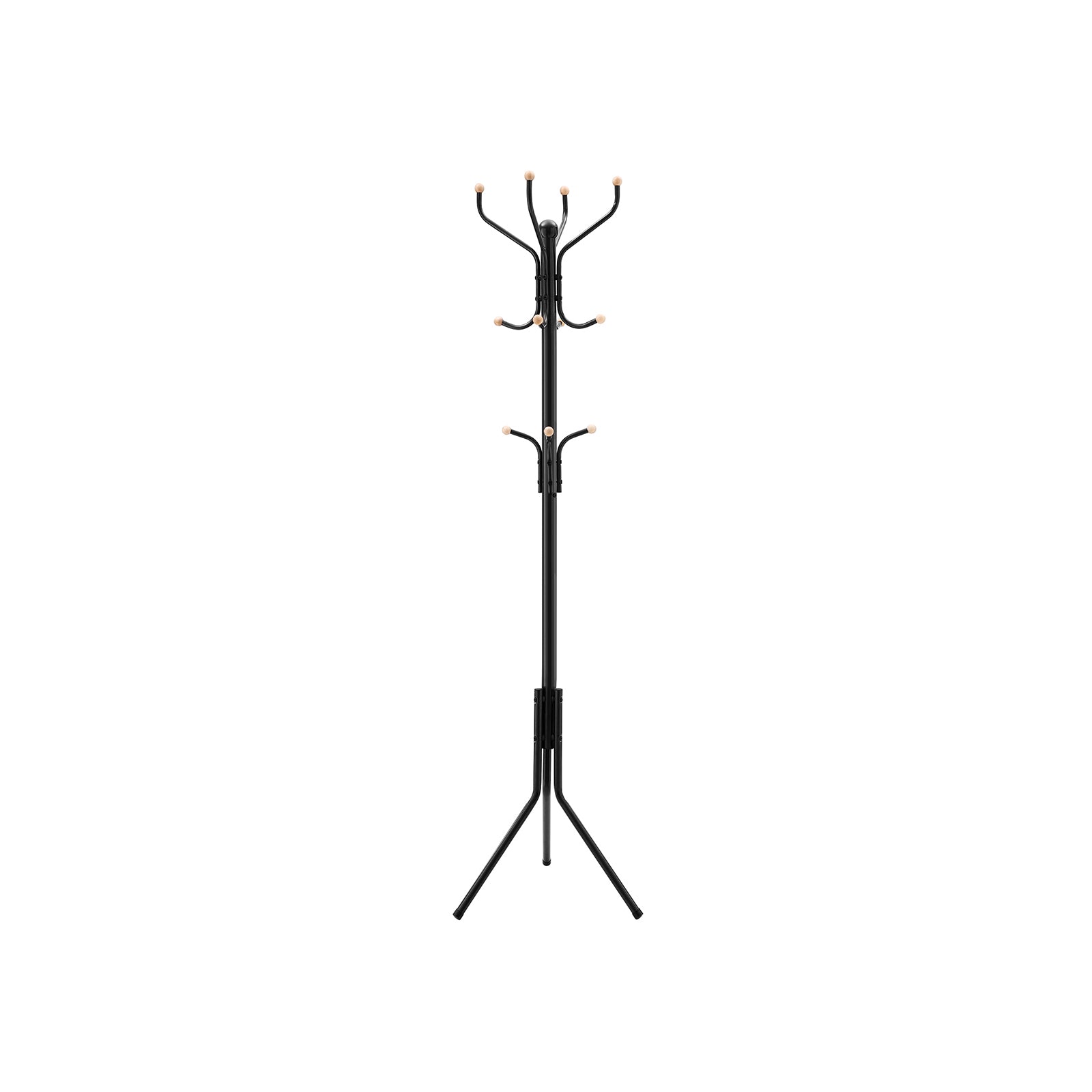 Wieszak stojący, czarny, 49 cm