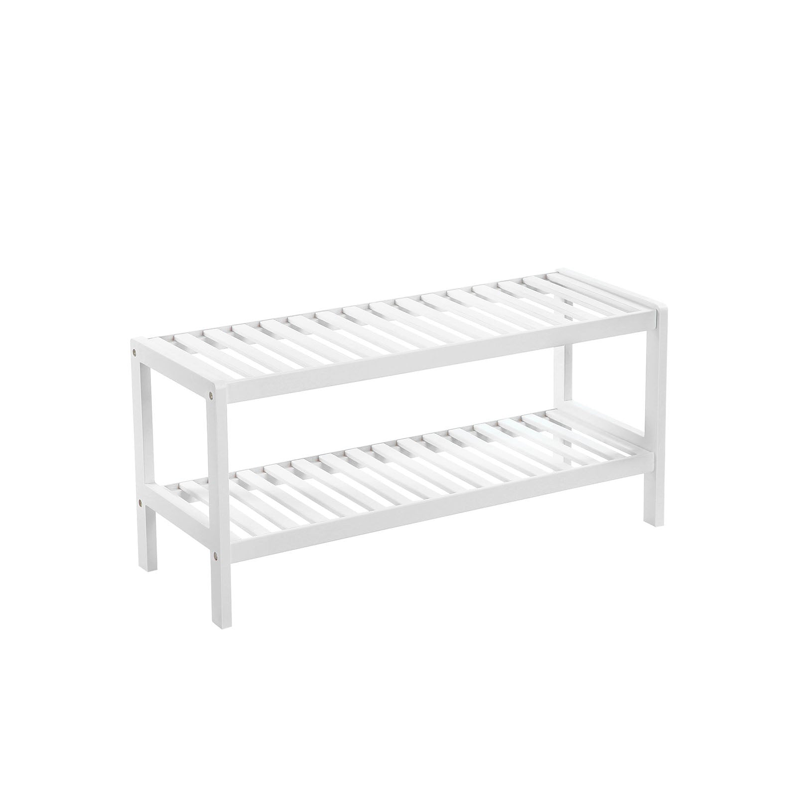 Regał na buty, biały, 70 cm