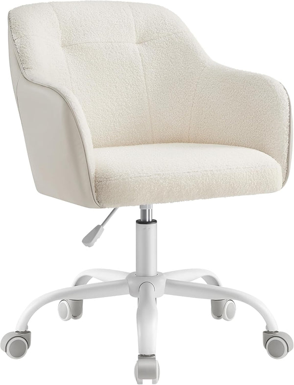 Fotel biurowy, cappuccino beige, 60,8 cm