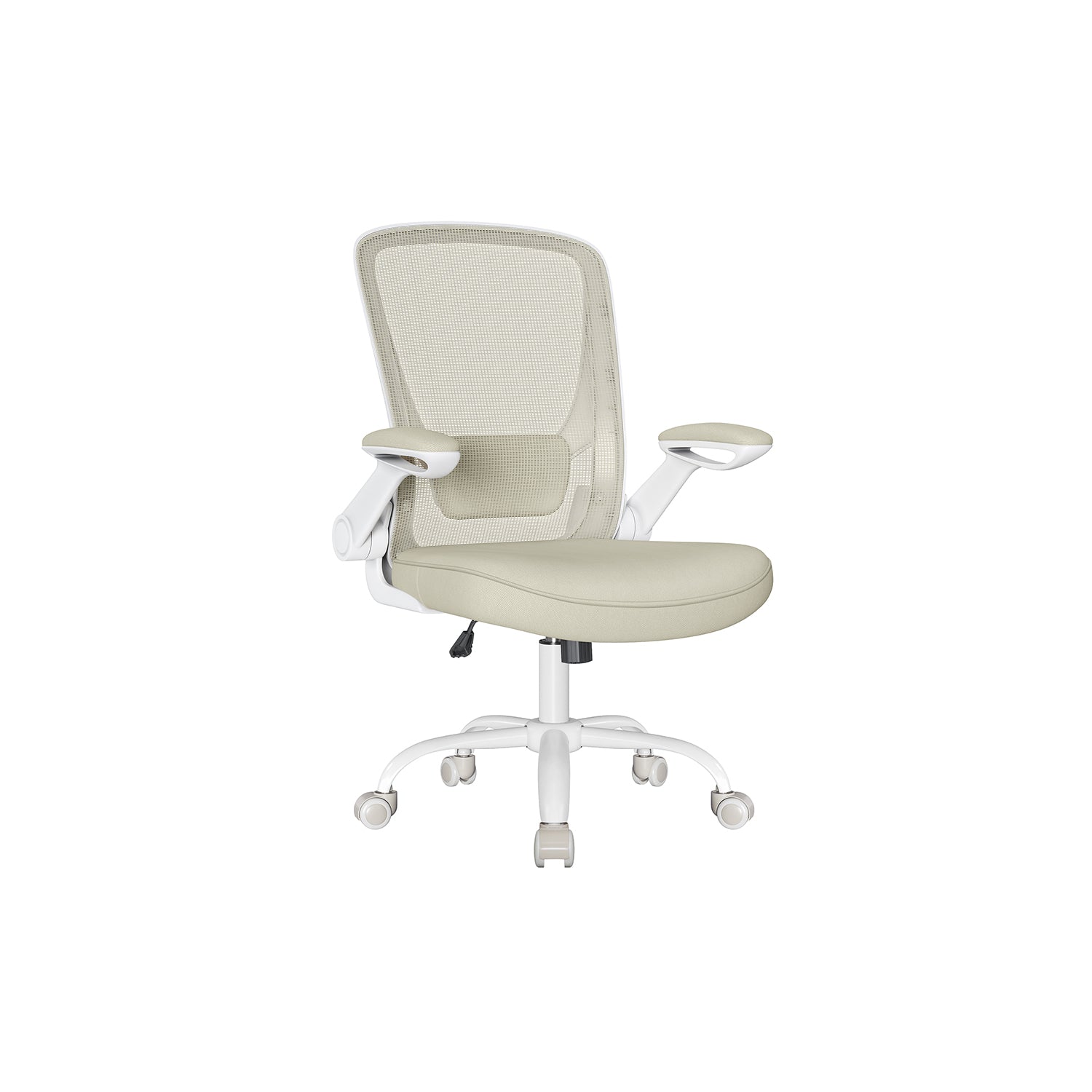 Fotel biurowy, cappuccino beige, 60 cm