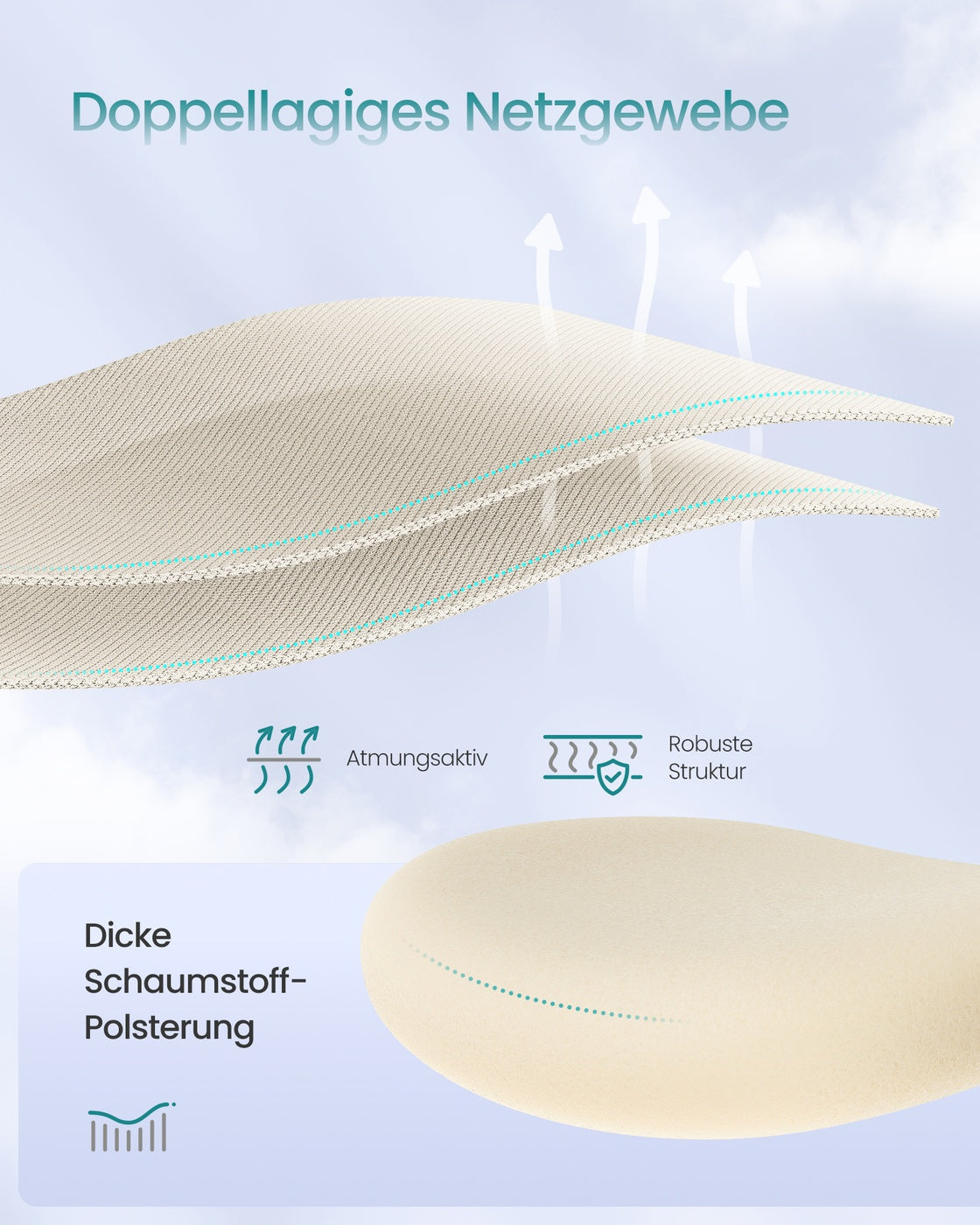 Ergonomiczny fotel biurowy beżowy do 150 kg