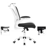 Ergonomiczne krzesło biurowe z siatkowym oparciem