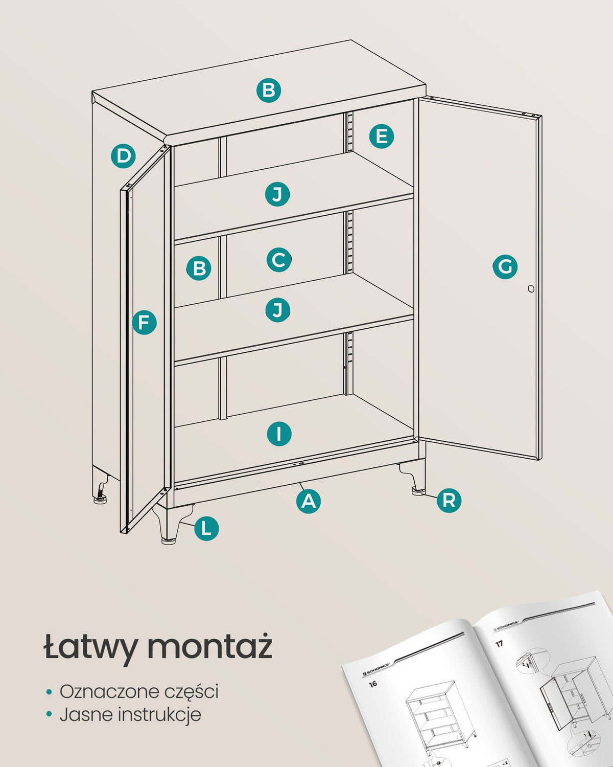 Metalowe łóżko z półkami czarne 40x60x90 cm