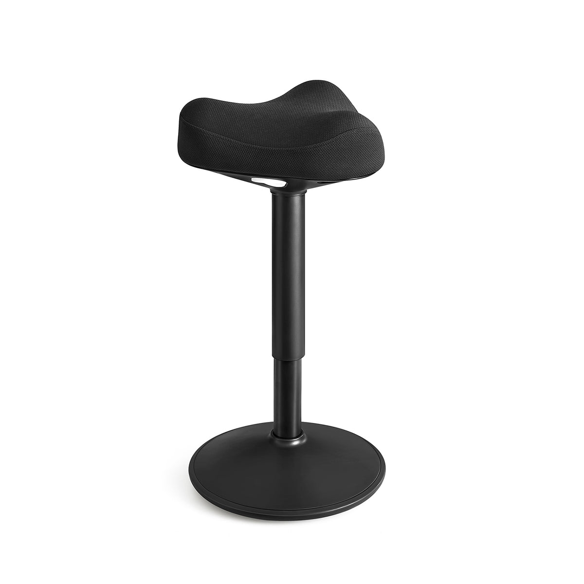Stołek biurowy regulowany czarny 58-83 cm