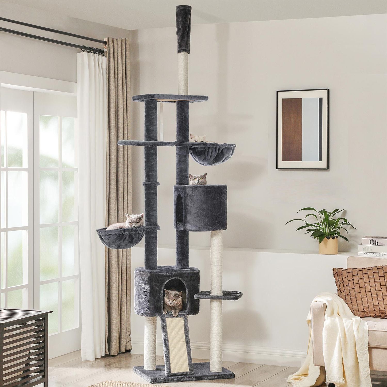 Drapak dla kota, dark gray2, 60 cm