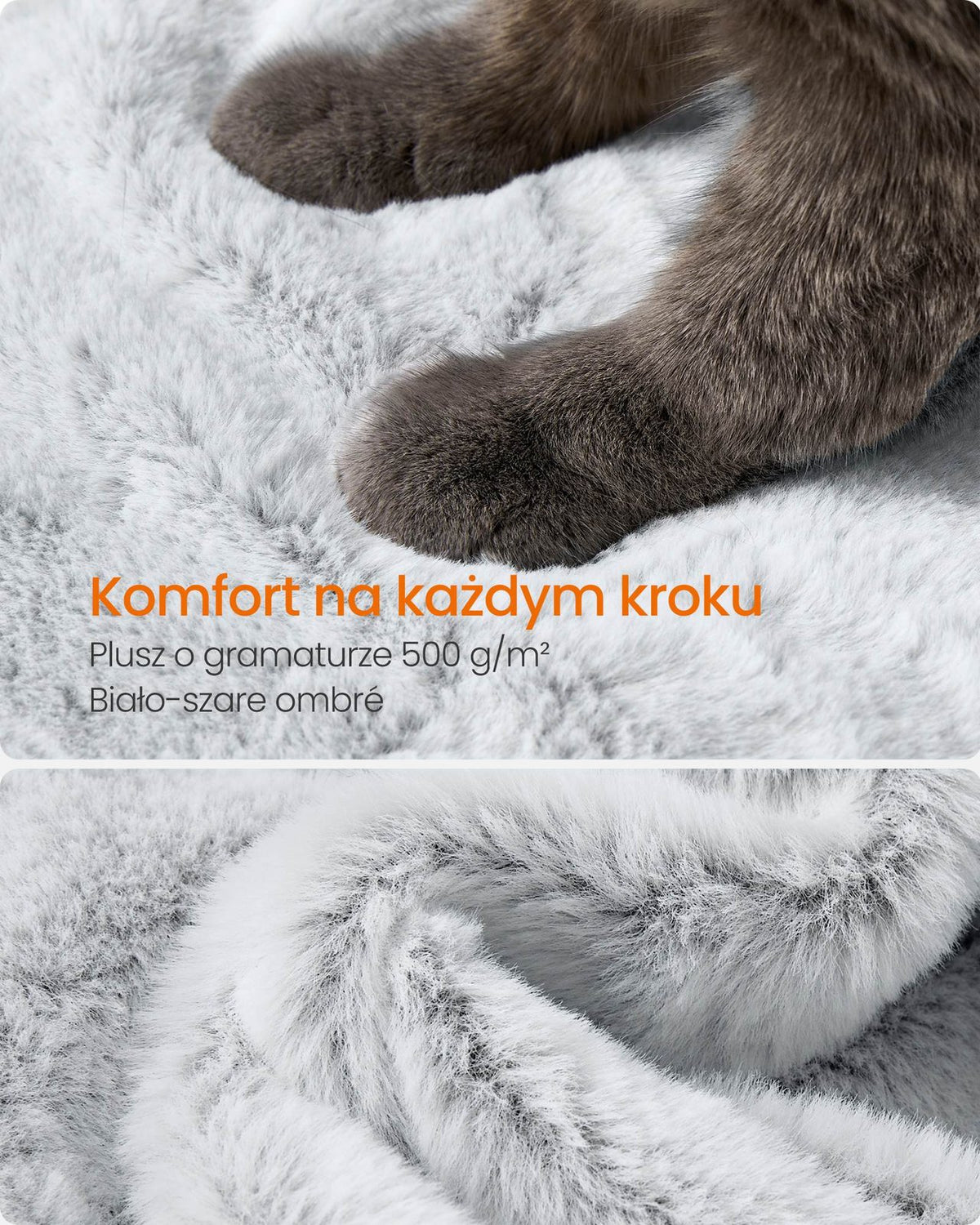 Drapak dla kota 135 cm z platformami i hamakiem
