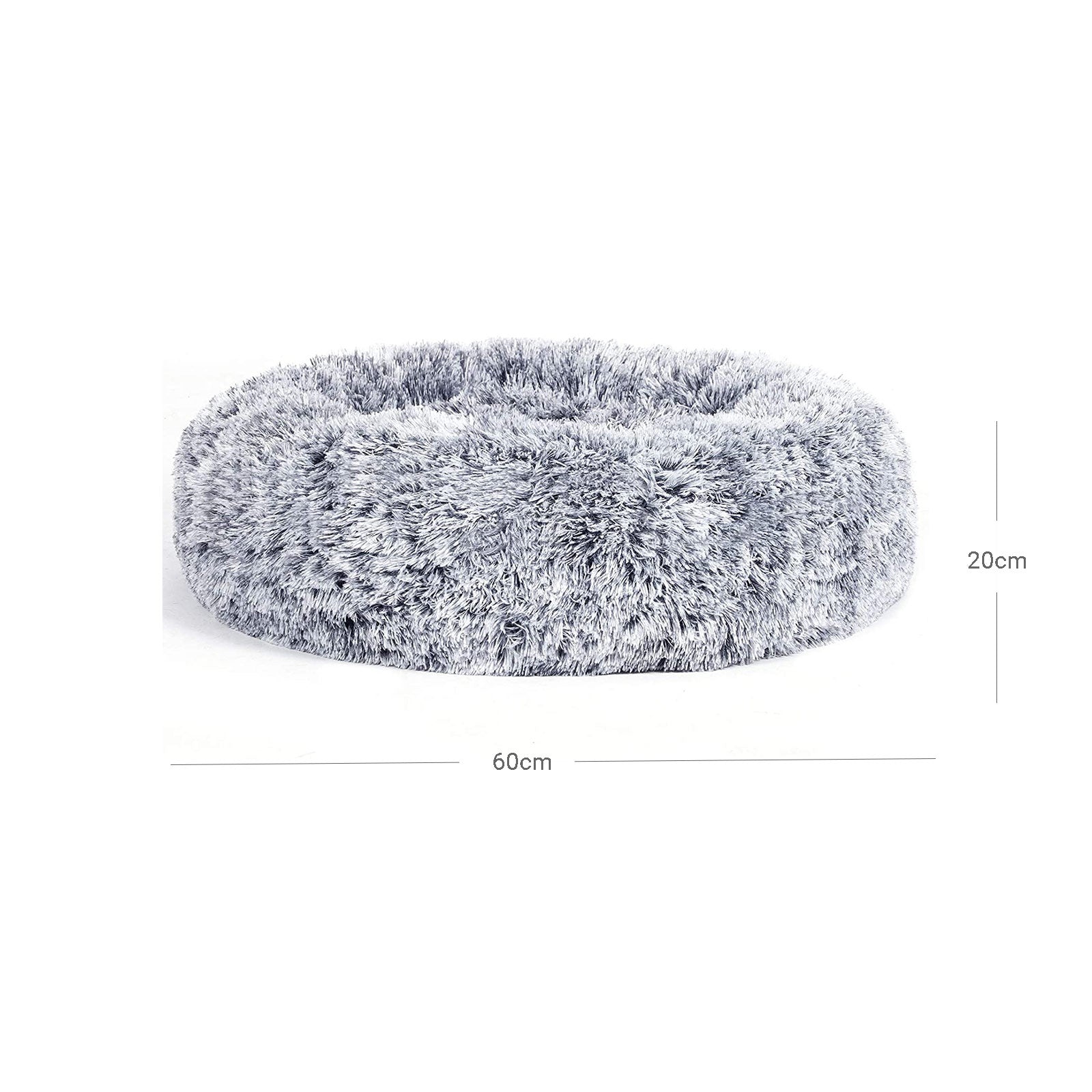 Legowisko dla psa, cloud gray, 60 cm