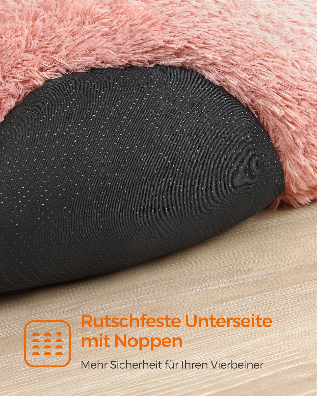 Pluszowe legowisko dla kota 70×20 cm różowe