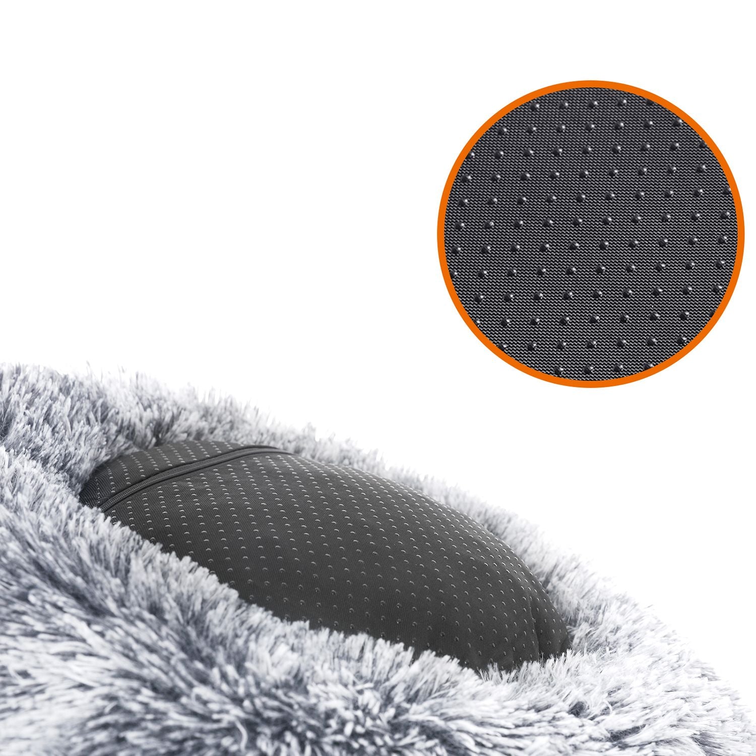 Legowisko dla psa, cloud gray, 80 cm