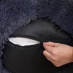 Legowisko dla psa, dark grey, 80 cm