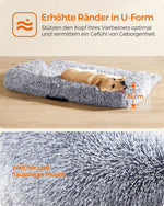 Pluszowe legowisko dla psa XXL 122×95×18 cm
