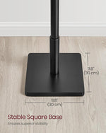 Wieszak stojący, classic black, 30 cm