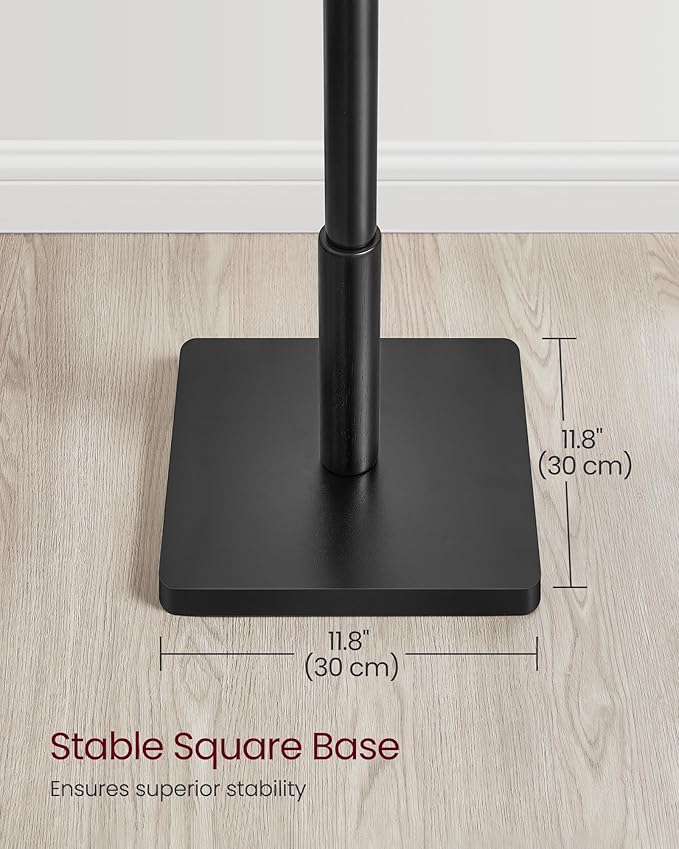 Wieszak stojący, classic black, 30 cm