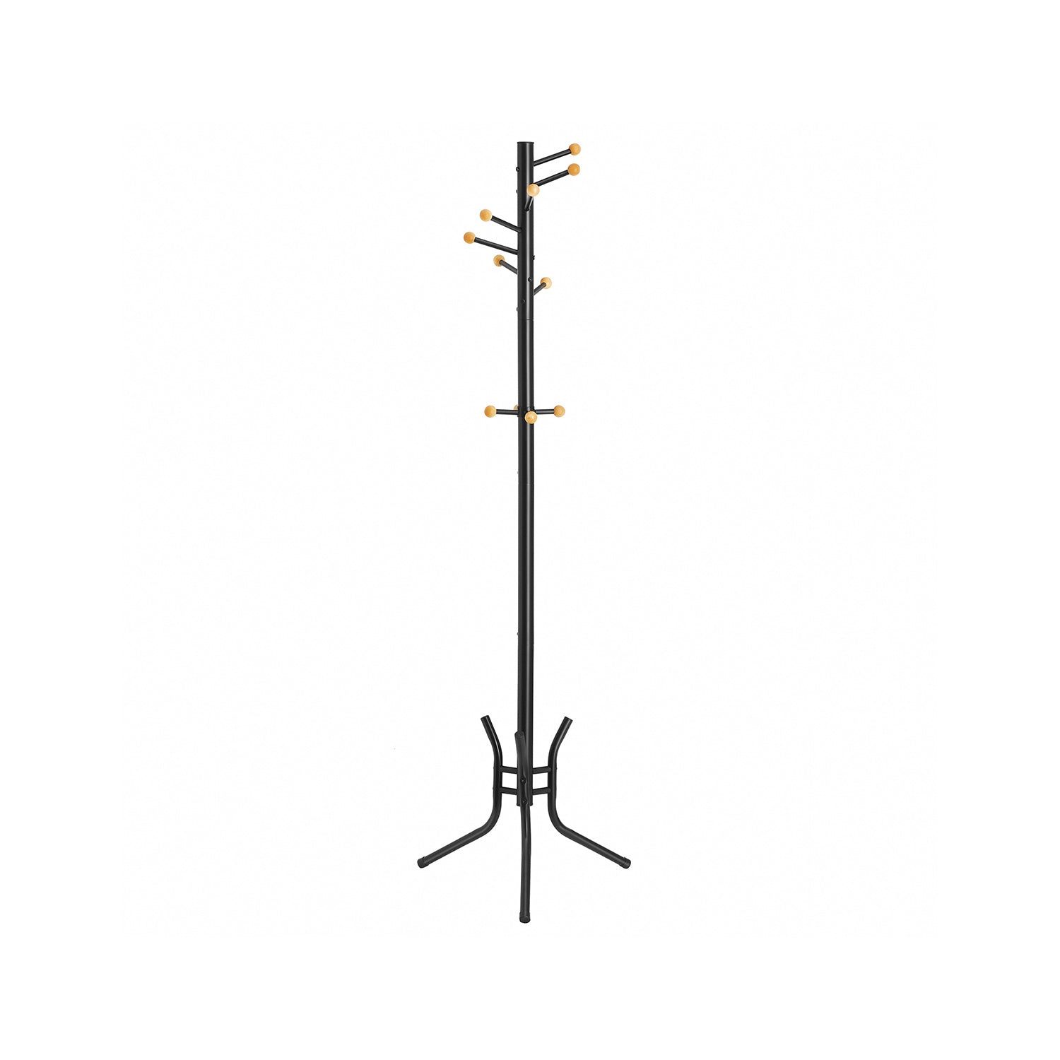 Wieszak stojący, czarny, 52 cm