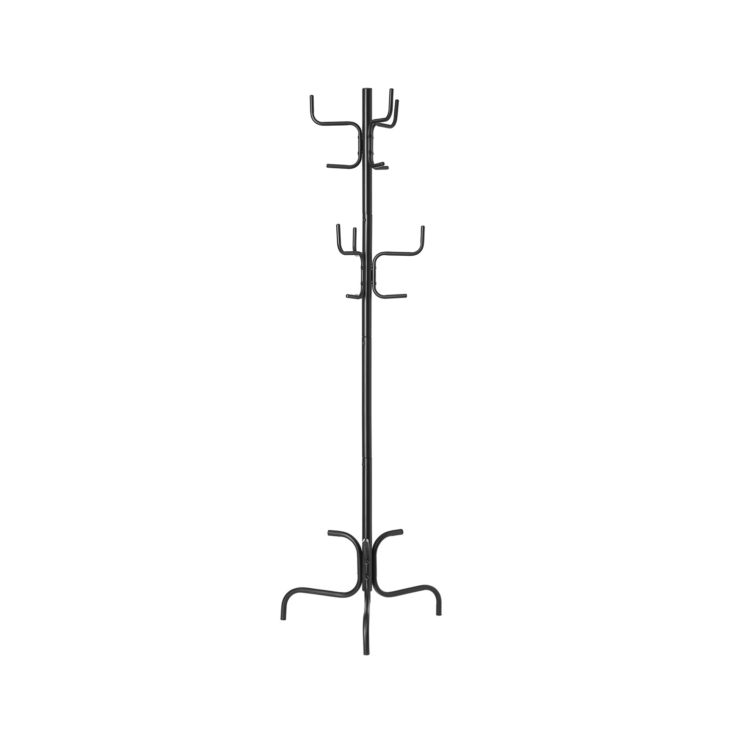 Wieszak stojący, czarny, 54 cm