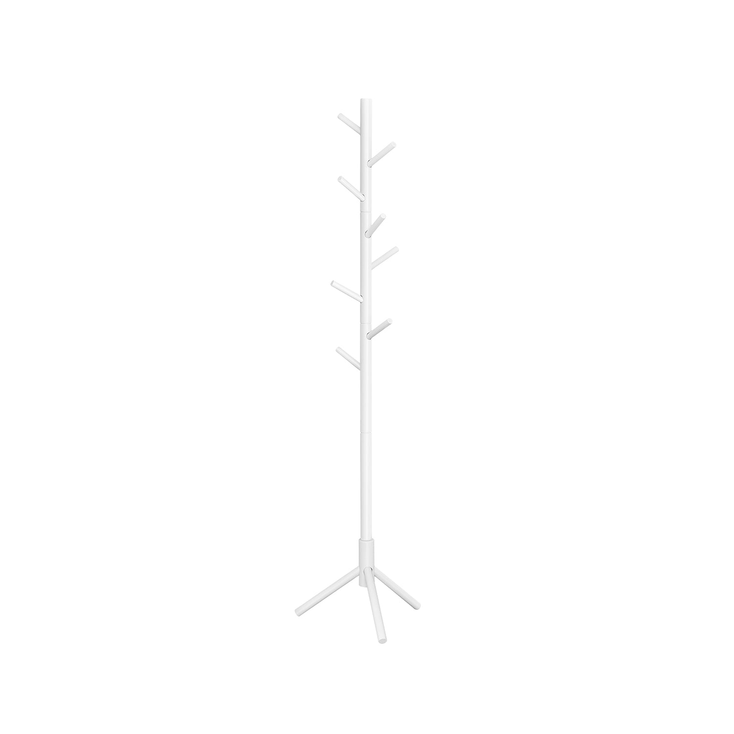 Wieszak stojący, biały, 46,3 cm