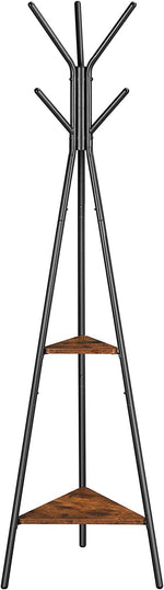 Wieszak stojący, rustykalny brąz, 50 cm