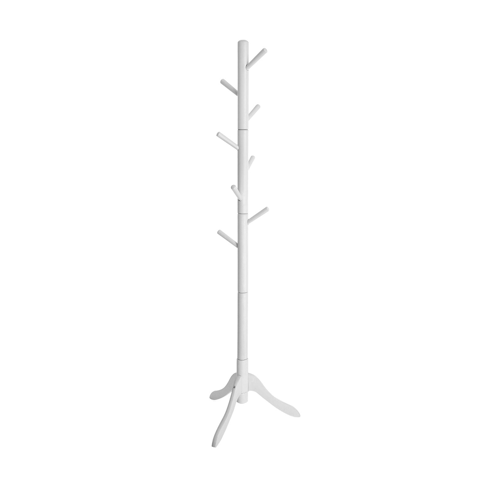 Wieszak stojący, biały, 57 cm