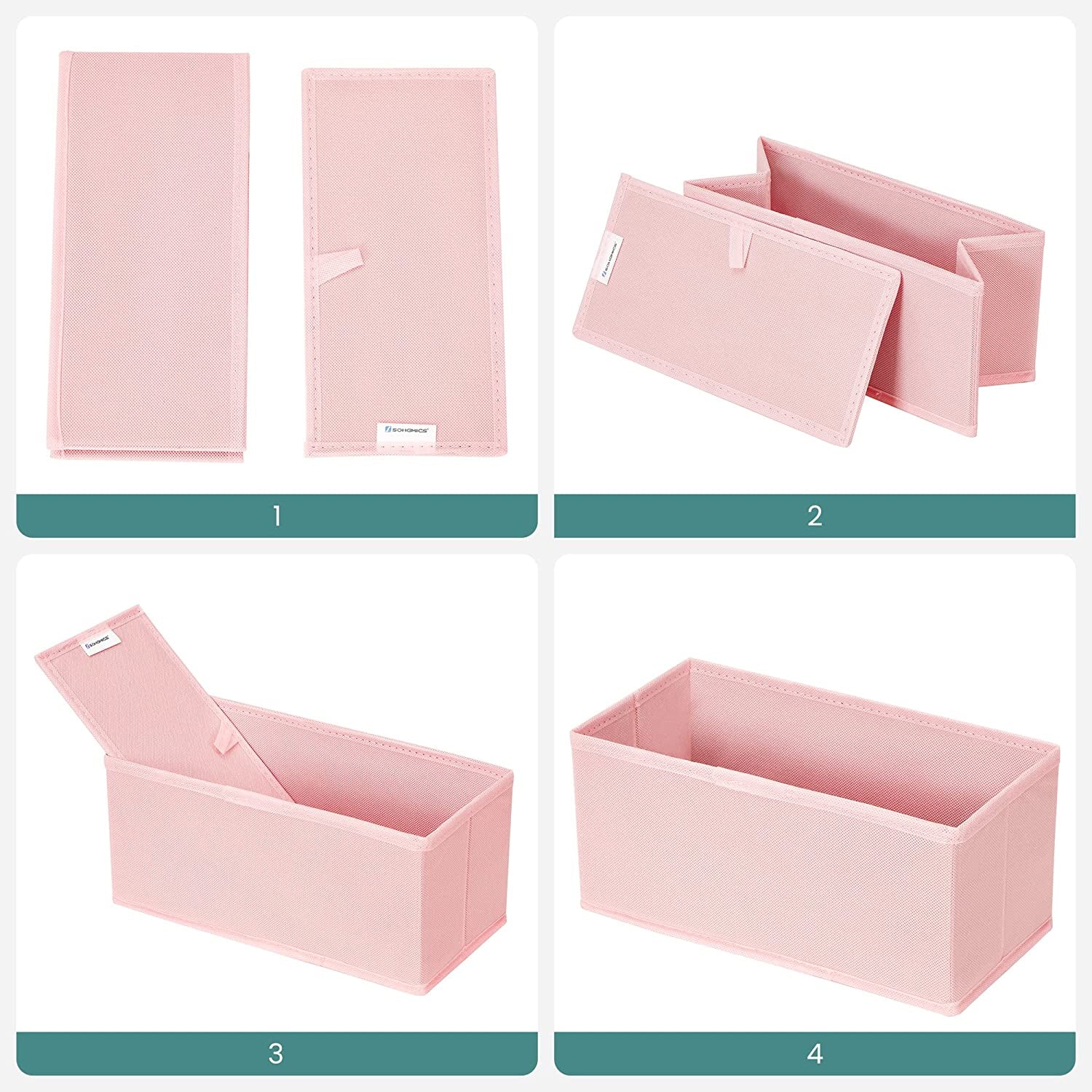 Pudełko do przechowywania, jelly pink, 28 cm