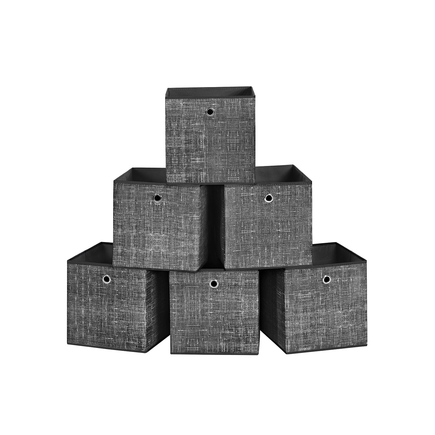 Pudełko do przechowywania, czarny, 30 cm
