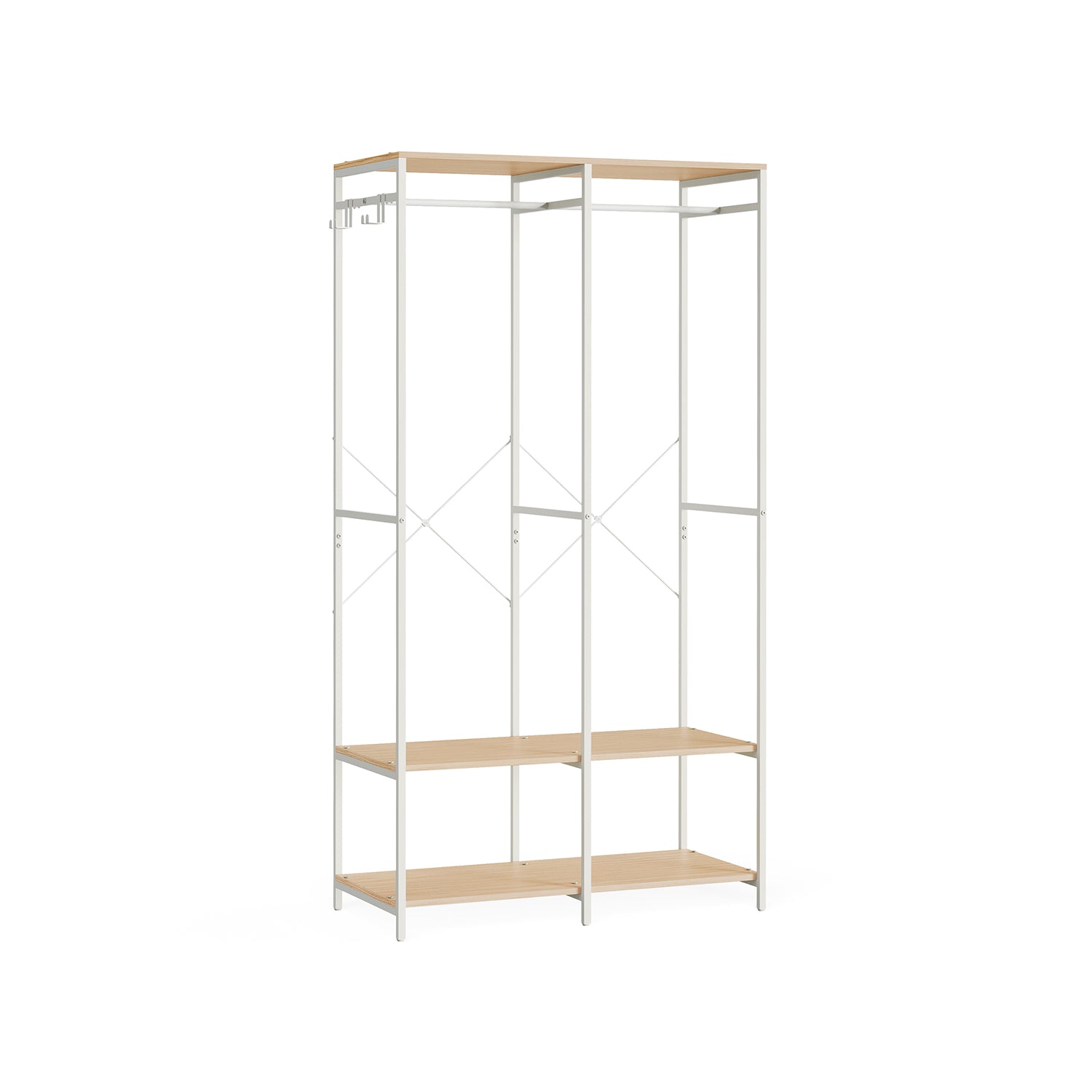 Wieszak na ubrania, natural beige, 94,5 cm