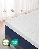 Materac piankowy 90x200 cm z pamięcią kształtu i żelem