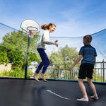 Mata do trampoliny Ø 202 cm czarna