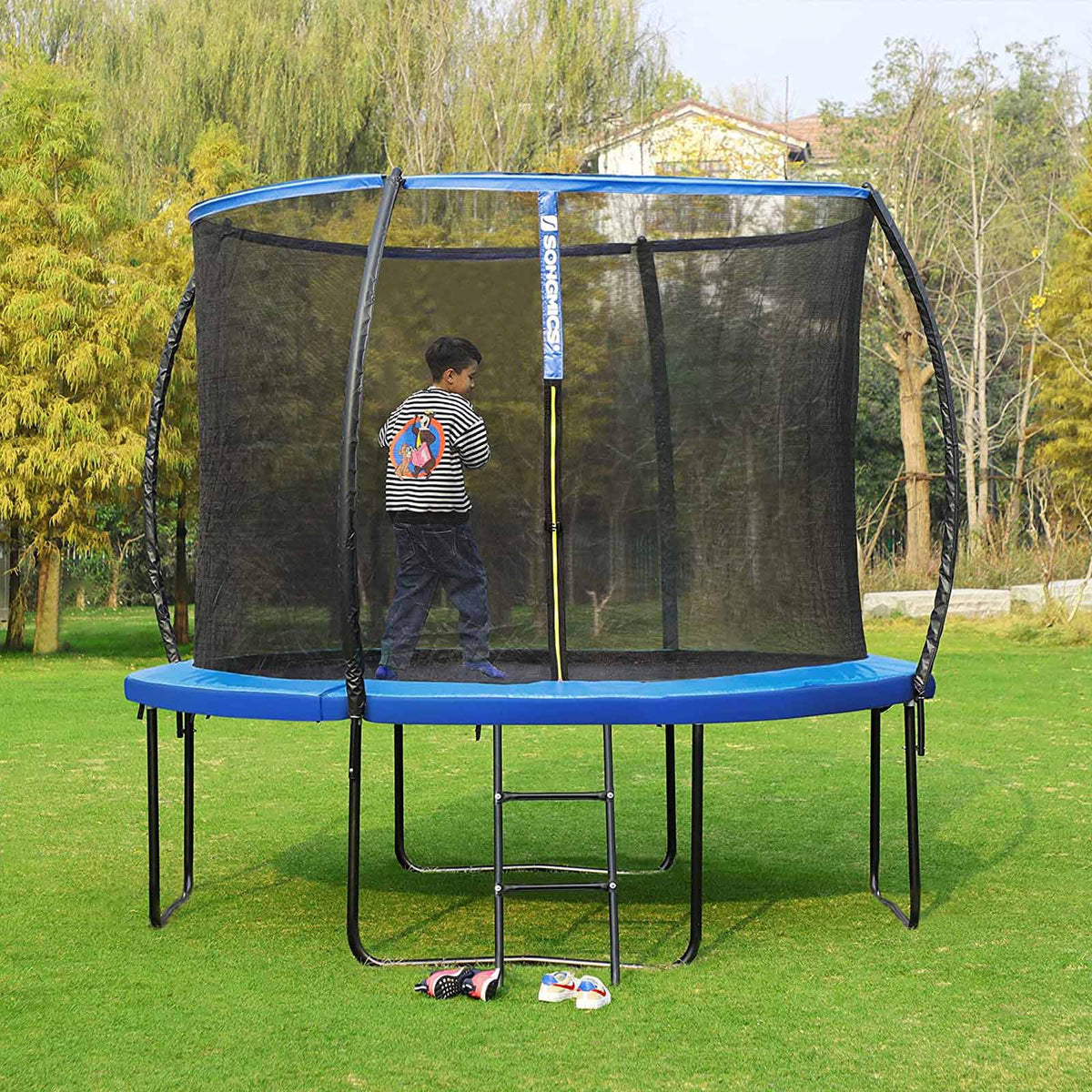 Osłona krawędzi trampoliny Ø 427 cm niebieska