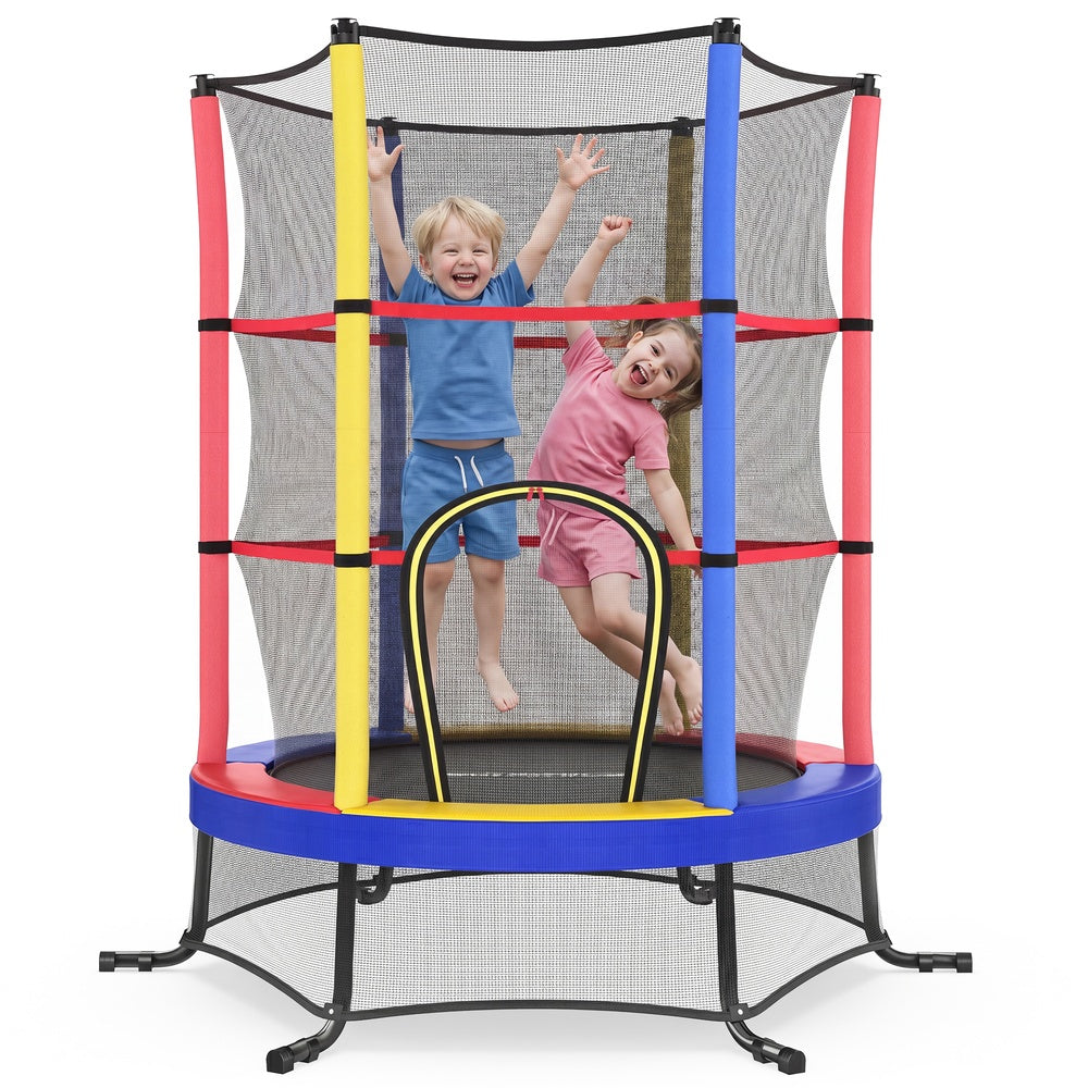 Trampolina dziecięca 174 cm z siatką bezpieczeństwa
