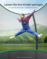 Trampolina ogrodowa 244 cm z siatką i drabinką