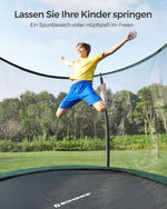 Trampolina ogrodowa z siatką 305 cm