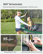 Trampolina ogrodowa z siatką 305 cm