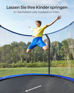 Trampolina ogrodowa 366 cm z siatką ochronną