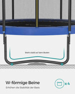 Trampolina ogrodowa 366 cm z siatką ochronną