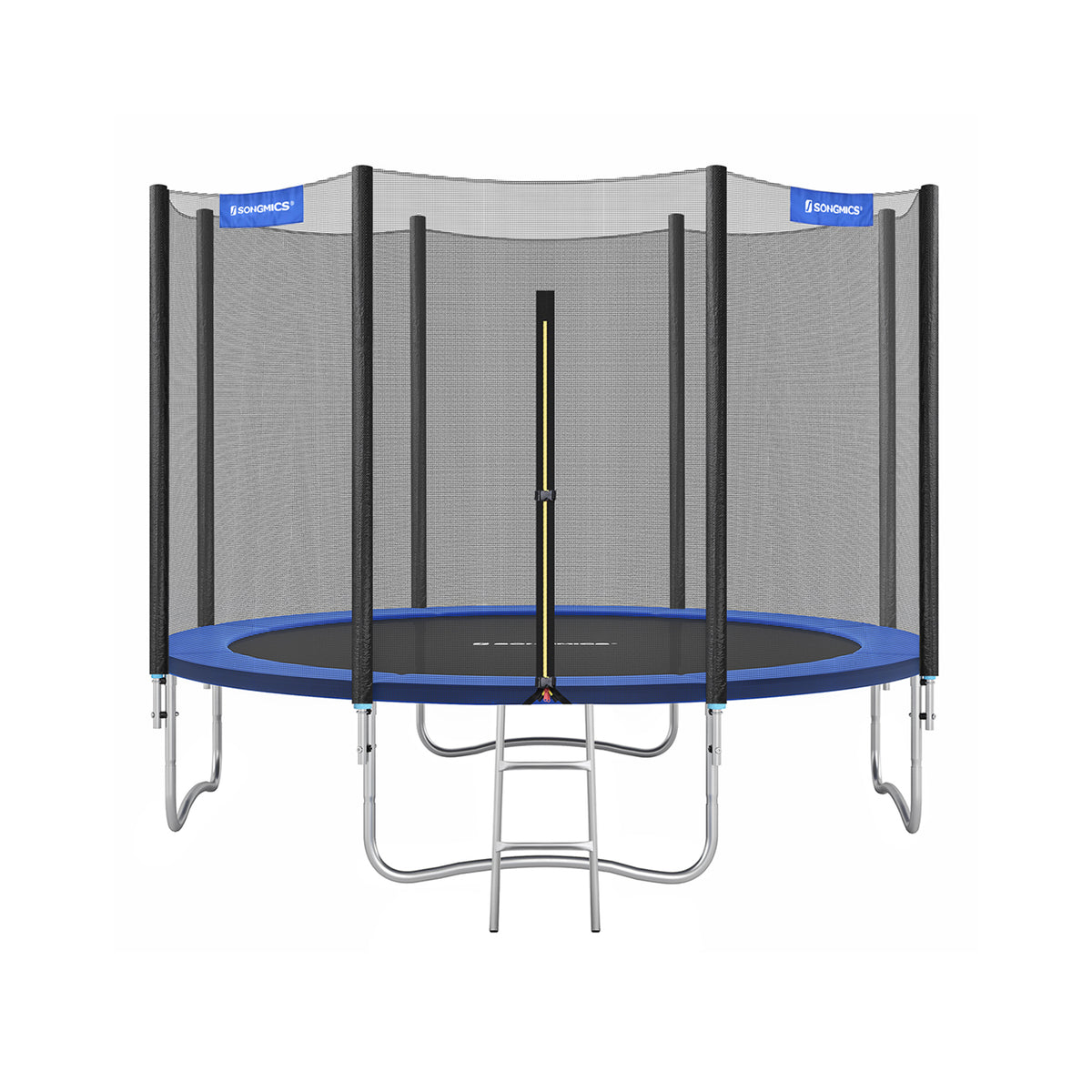 Trampolina ogrodowa Ø 366 cm z siatką zabezpieczającą