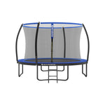 Trampolina ogrodowa z siatką Ø 366 cm z drabinką