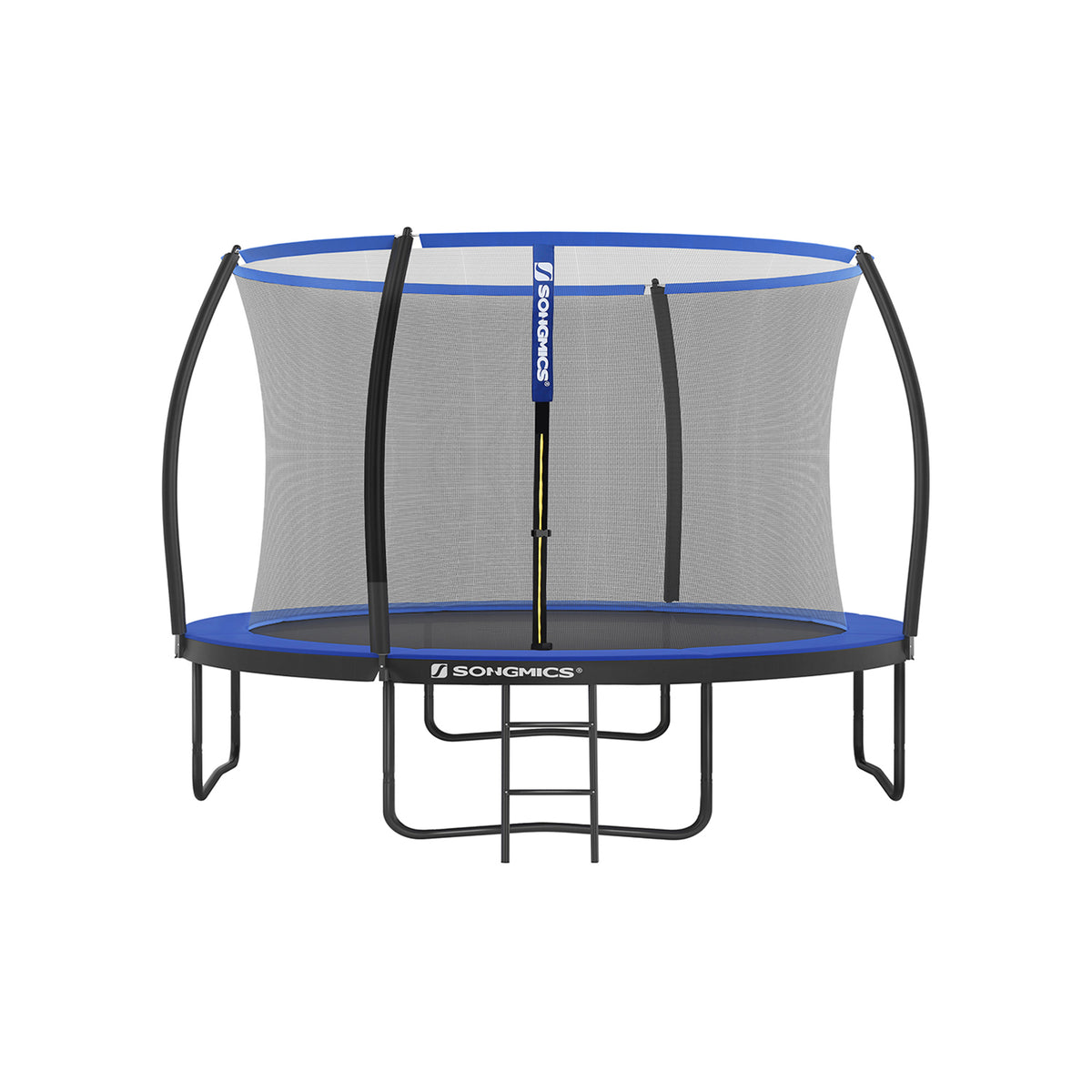 Trampolina ogrodowa z siatką Ø 366 cm z drabinką