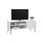 Szafka RTV, rustic white, 110 cm