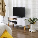 Szafka RTV, rustic white, 110 cm