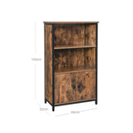 Szafka do przechowywania, x: antique / czarny, 60 cm