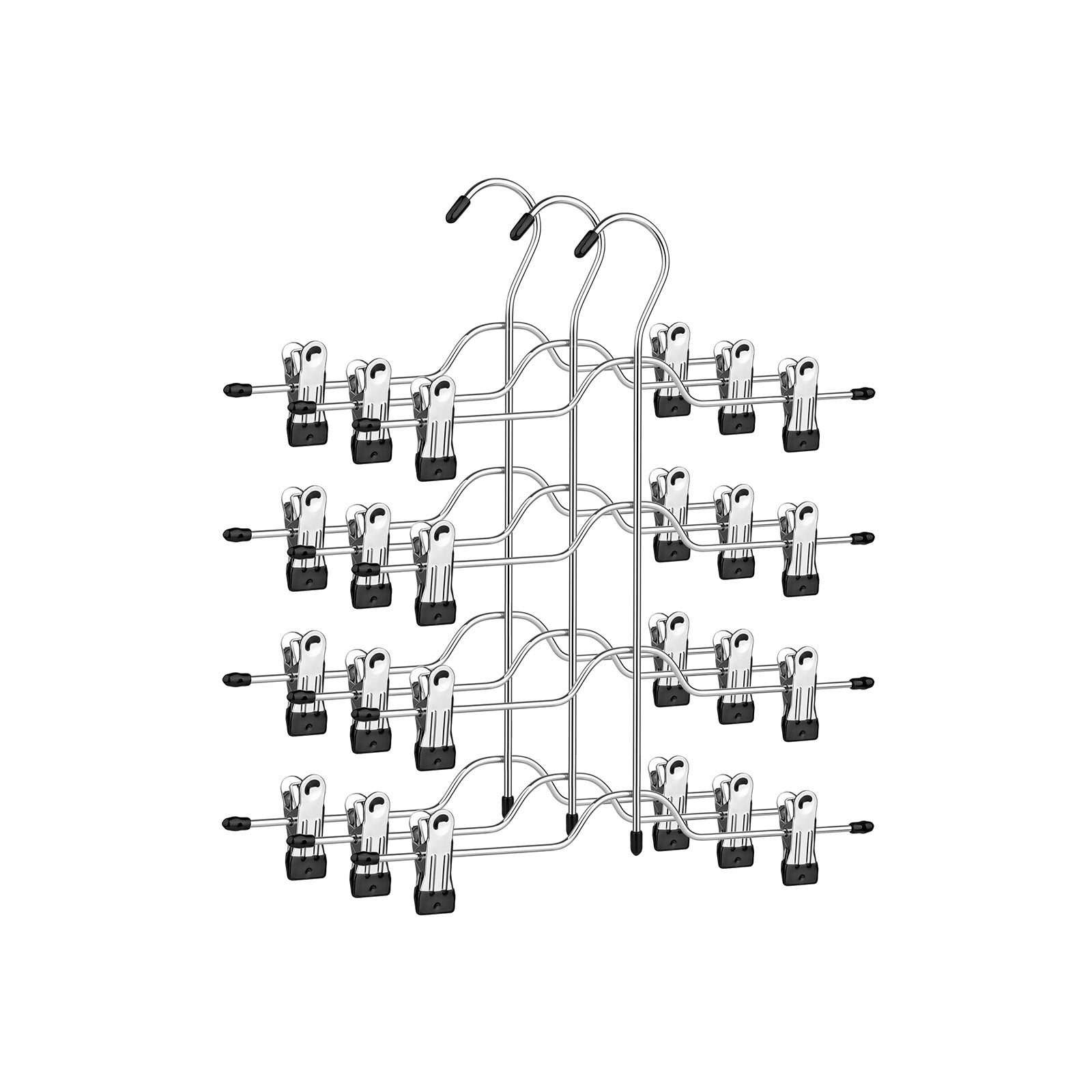 Wieszaki metalowe, ecru