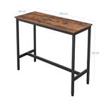 Mebel do domu, rustykalny brąz, 100 cm