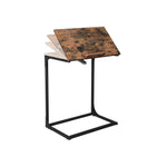 Stolik boczny, x: antique / czarny, 55 cm